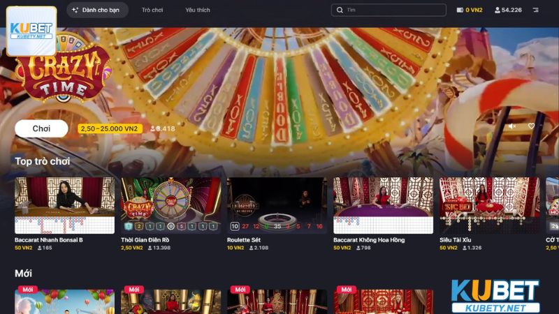 Evolution: Sảnh game Live Casino hàng đầu tại Kubet