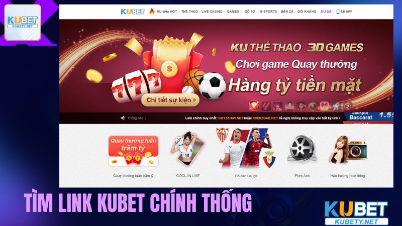 Tìm link Kubet chính thống-> đăng nhập